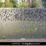 Tole perforee decorative BRIGADINE par Dampere