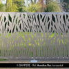 AURELIUS ROC laser cut decorative sheet metal by Dampere