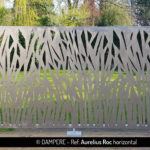 AURELIUS ROC laser cut decorative sheet metal by Dampere