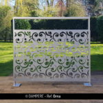 ORNA laser cut decorative sheet metal by Dampere