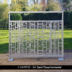 Das dekoratives lasergeschnittene blech SAINT THAUX von Dampere