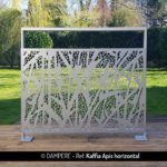 Decoratief geperforeerd plaat KAFFIA APIS van Dampere