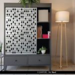 Decoratief geperforeerd plaat NEVIL van Dampere